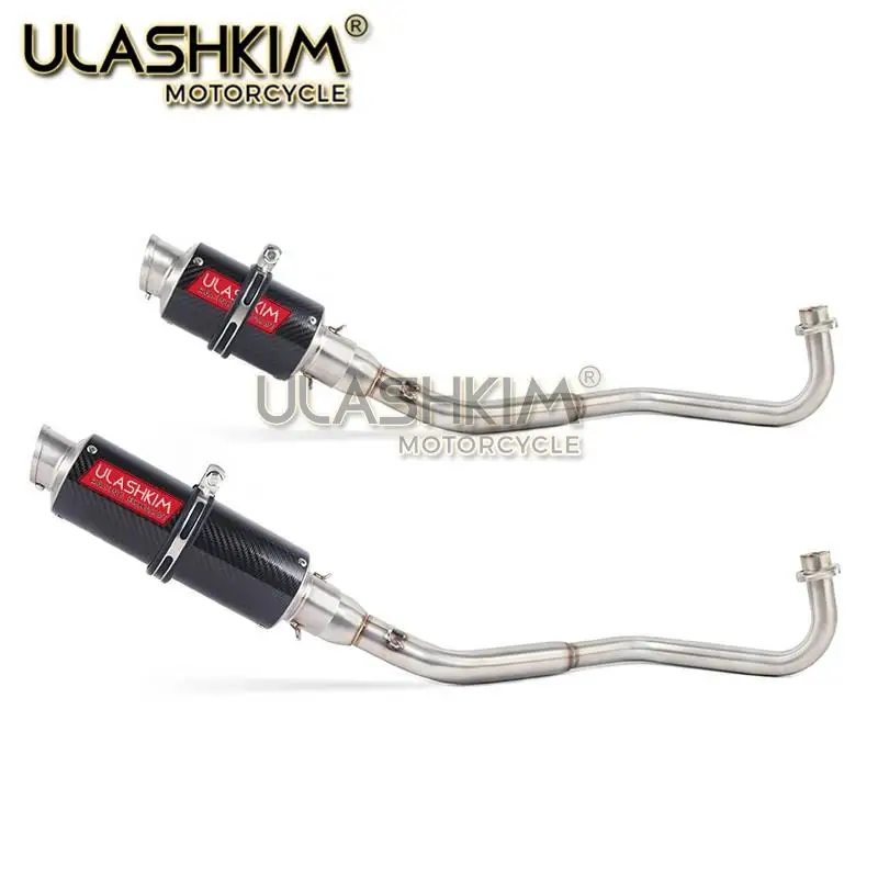 M3 мотоцикл полная система глушитель среднего подключения трубы слипоны для HONDA