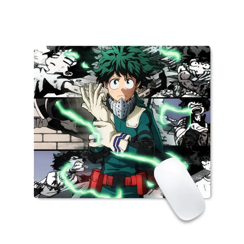 

My Hero Academia anime Rubber Mouse Durable Desktop Mousepad Non-slip Cushion Square Thickness 2mm