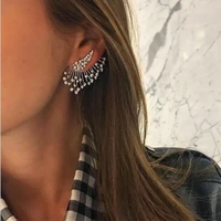 womens earrings trend ear stud gothic style decorations woman accessories new fashion punk rave party jewelry women earring