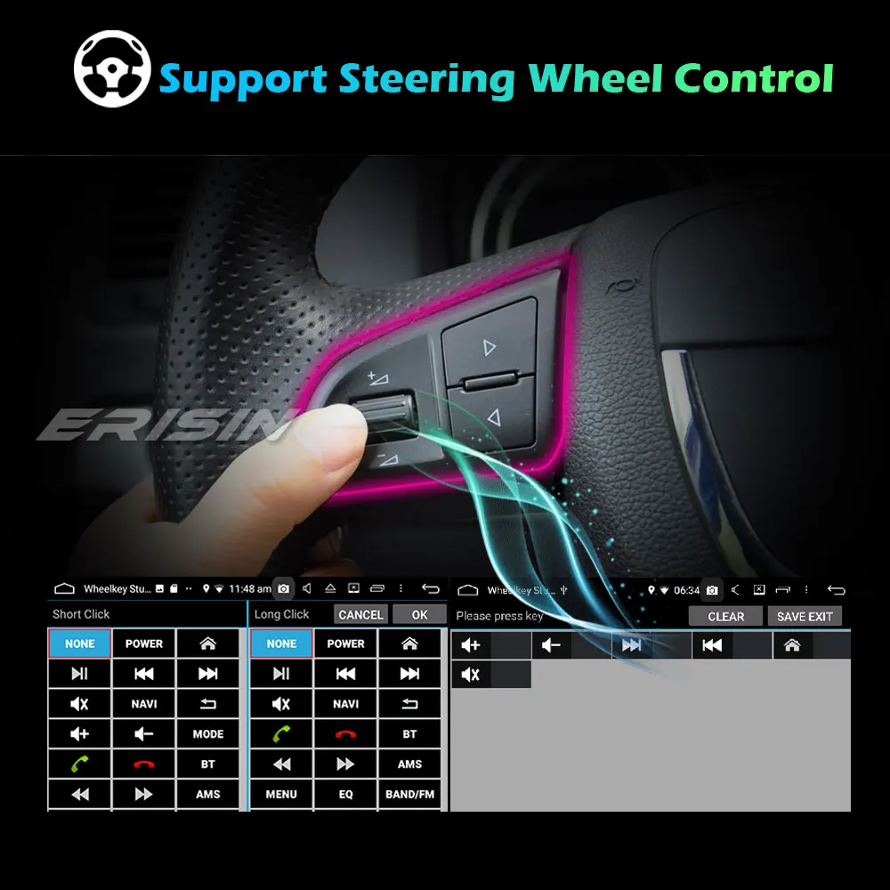 Erisin 3153 Андроид 11.0 Автомобильный стерео DAB+ Навигация WiFi CarPlay Satnav DVR OBD2 4G Bluetooth Canbus DSP GPS для BMW 5er E39 X5 E53 M5.