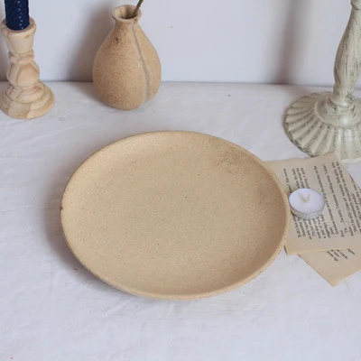 Ретро Проблемные грубые эмбрион пустая пластина украшение фоторамка поднос фото