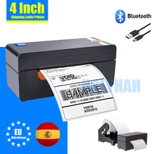 High Speed 426 Shipping Label Printer 4 Inch Thermal Barcode Printer Bluetooth Usb Port for E-business Sticker Phone Mac Windows