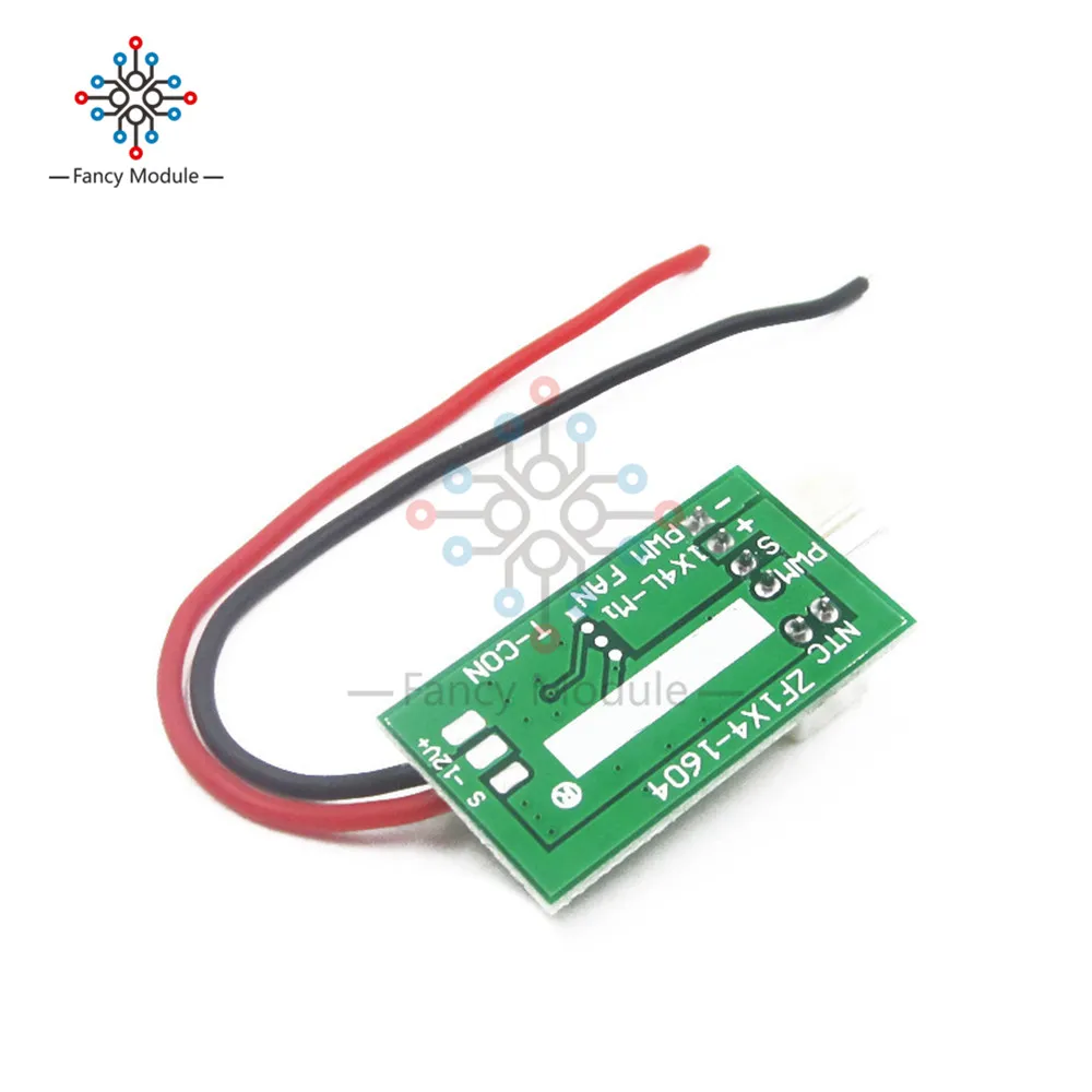 diymore DC 12V PWM Temperature Detector Probe Controller 4-Wire Fan Speed Governor for PC STK IC | Инструменты