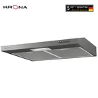 Вытяжка для кухни, кухонная вытяжка, плоская вытяжка KRONA Jessica slim 600 metallic PB