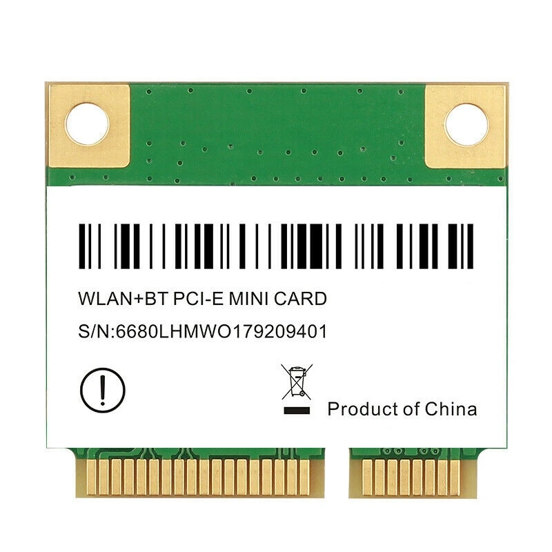 Wi Fi кард MC AC7265 Mini PCI E 1200 Мбит/с Bluetooth 4 2 Dual Band 4G 5G адаптер для Win7 Win 8 10|Сетевые карты| |