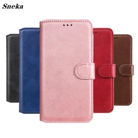 case for xiaomi mi 10t pro poco x3 nfc note 10 lite redmi k30s 9c 9s classic solid color wallet flip leather full protect cover