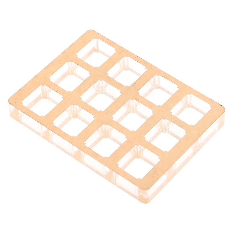 

Switch Tester Base Transparent Acrylic Plate for cherry MX Switch Storage Display Board Tester Base