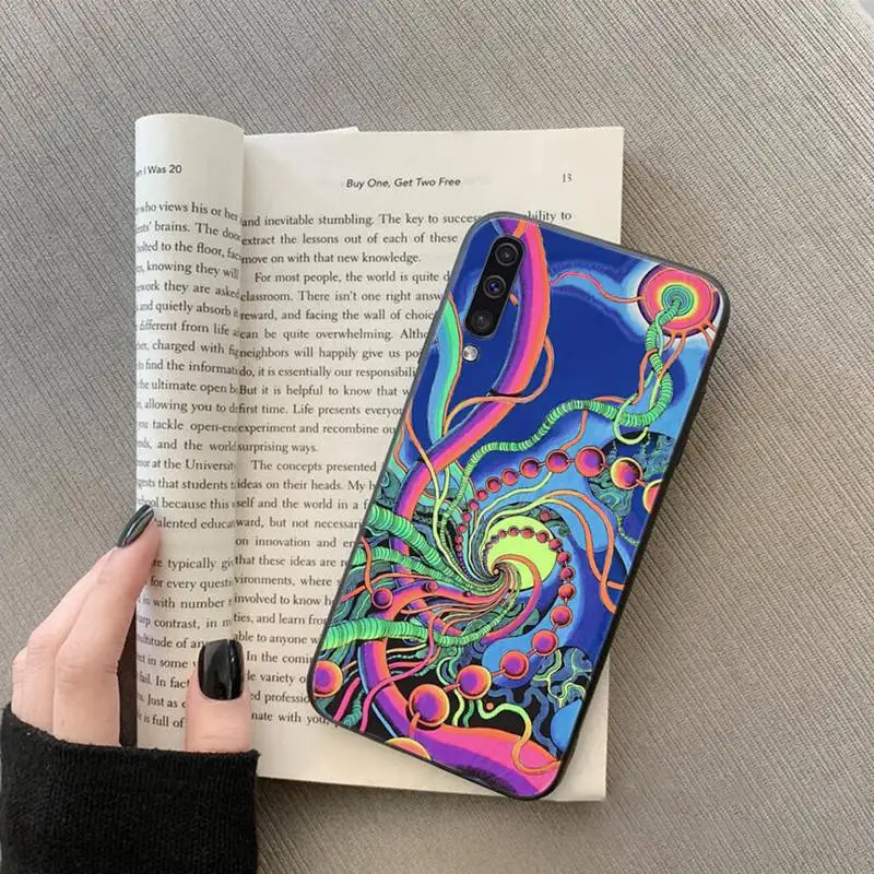 

animal Weird Trippy Mushroom Psychedelic Phone Case For Samsung galaxy S 7 8 9 10 20 edge A 6 10 20 30 50 51 70 note 10 plus