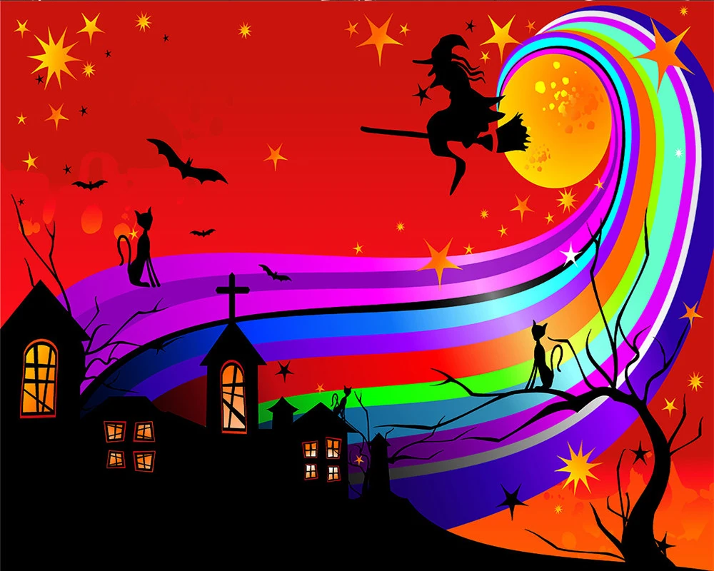 

Child Bedroom Blackout 3d Curtain Colorful Ribbon Cartoon Castle 3d Curtain Custom 3d Modern Landscape Curtain