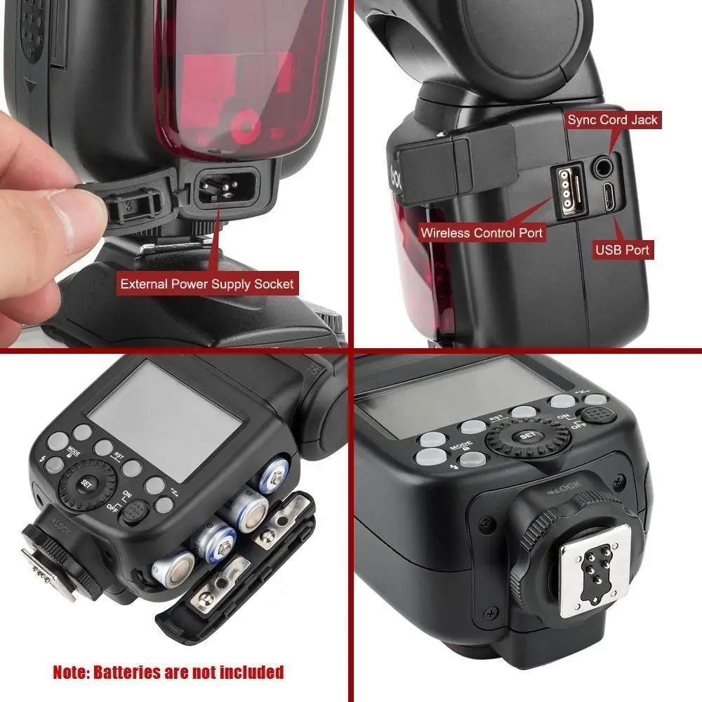 Беспроводная высокоскоростная вспышка Godox TT685N 2 4G HSS 1/8000s TTL Speed lite для Nikon D3200 D5200 D5500