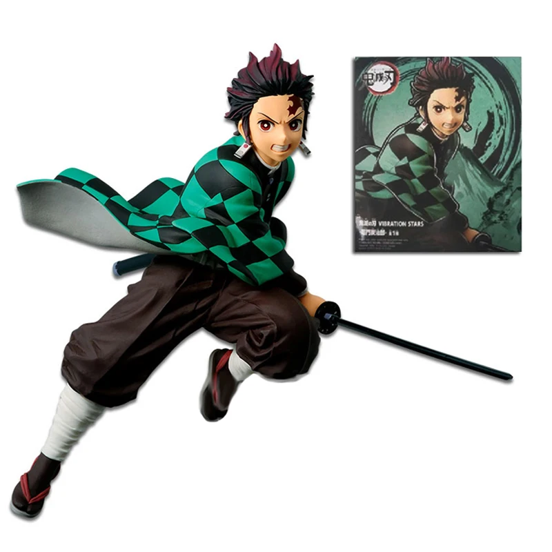 

Demon Slayer Kimetsu No Yaiba Kamado Tanjirou Agatsuma Zenitsu Inosuke Hashibira Figure Collectible Model Toy