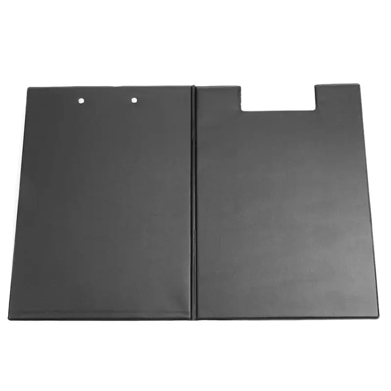 A4 буфер обмена Foolscap складной держатель для документов папка зажим черный