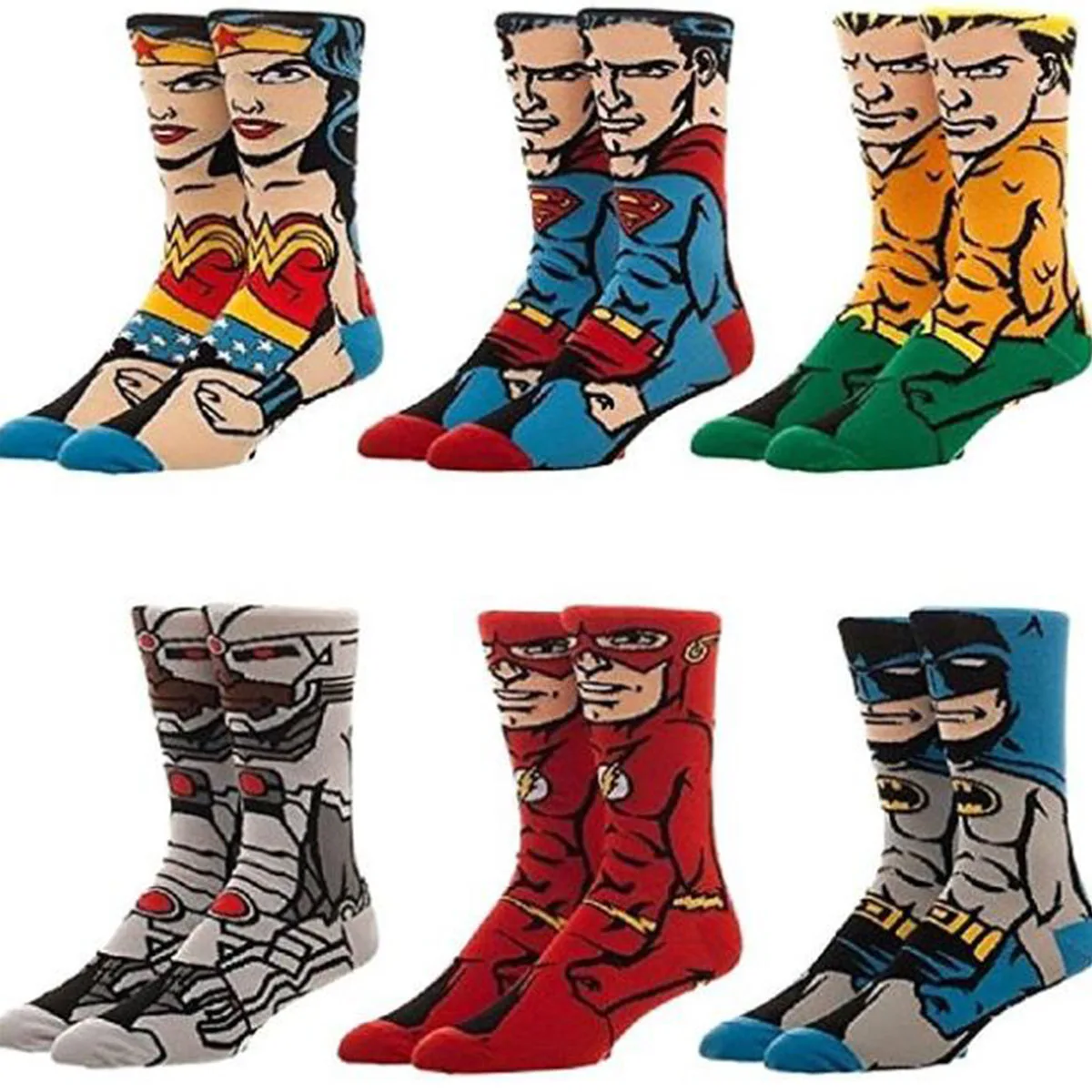 Мужские Женские носки с героями мультфильмов Marvel Мстители Человек паук Капитан