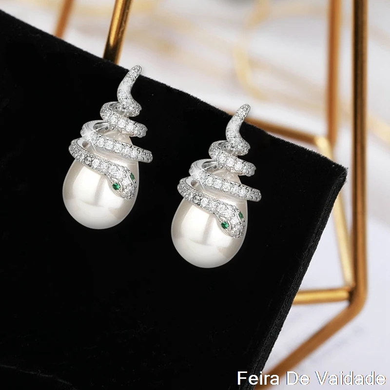 2021 новые серьги-гвоздики в стиле панк с искусственным жемчугом для женщин милые