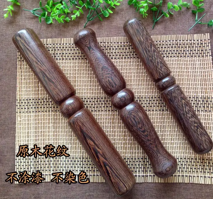 high quality wenge Tai chi stick solid wood ruler taiji kung fu rod wooden Health bars | Спорт и развлечения