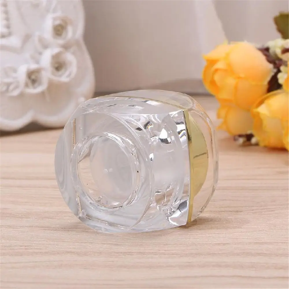 10 г/5G Пластиковый пустой косметические баночки крем для лица бальзам губ тени век