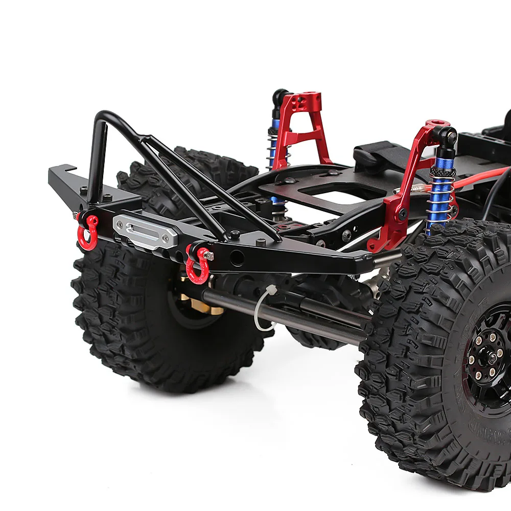 INJORA металлический передний бампер для 1/10 RC Гусеничный автомобиль осевой SCX10 &amp II