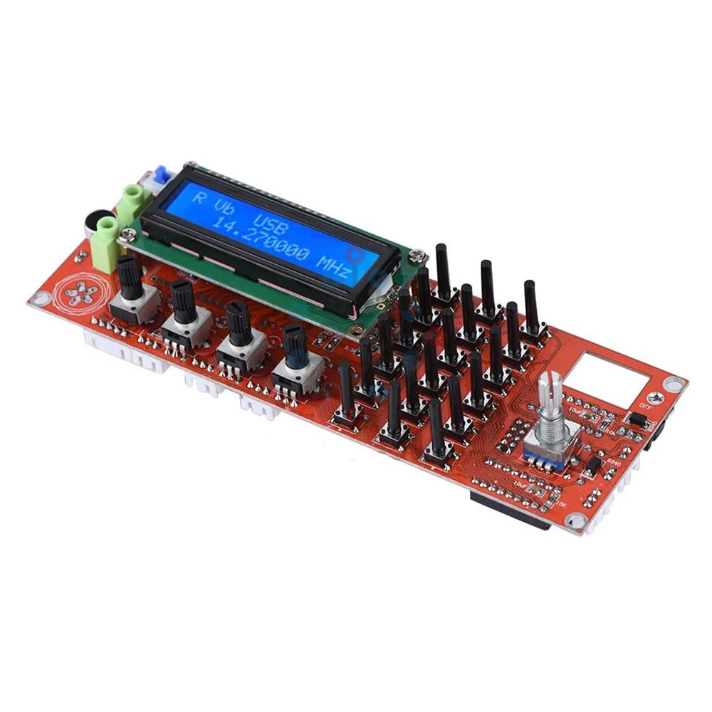 1PC AD9850 Module DDS Signal Generator 0~55MHz Shortwave radio Frequency Wave band for HAM Radio SSB6.1 Transceiver VFO SSB