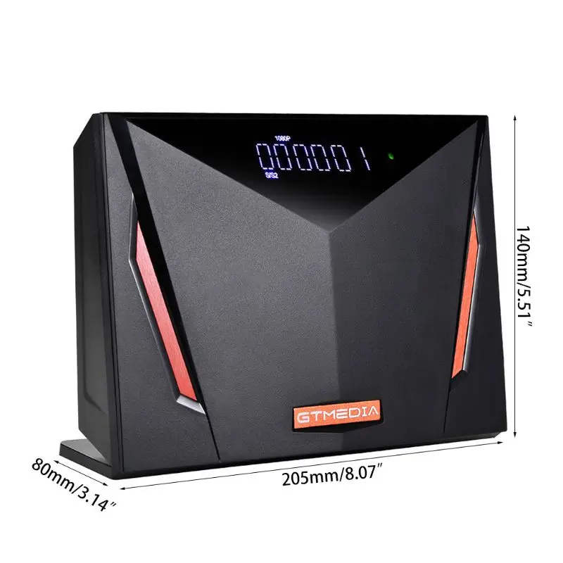 

27RA Gtmedia v8 uhd dvb s2 receptor de satlite builtin wifi suporte h.265 DDVB-S/s2/s2x + t/t2/cabo/ATSC-C/isdbt melhor v8x