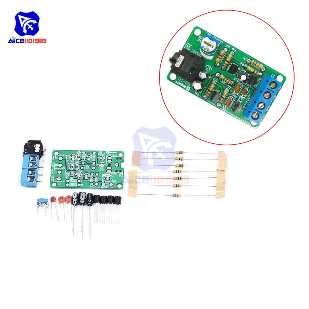 Diymore 2 канальный выход белый шум генератор сигналов модуль DIY Kit|Интегральные