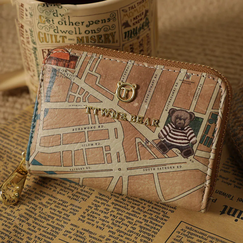 

Card bag wallet integrated bag women's bank card holder ultra-thin simple credit card new coin purse