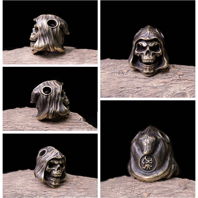 Нож смерти бусы на веревочке ручной работы ключ зонтик веревка подвеска Открытый