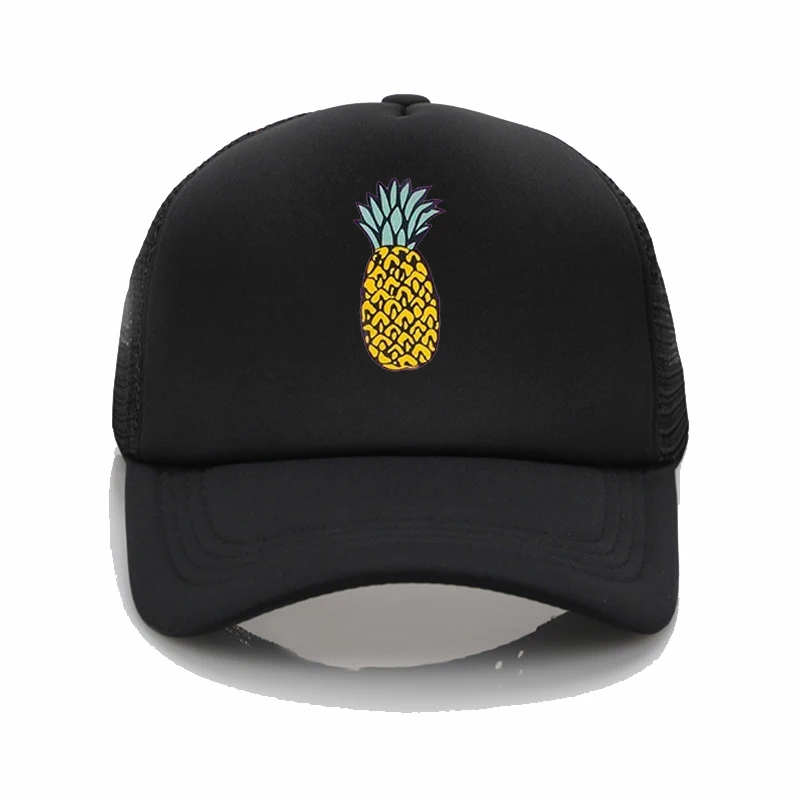 

Fashion hat Fruit Pineapple Printing baseball cap Men women Summer Trend Cap Youth Joker sun hat hip hop hat Beach Visor hat