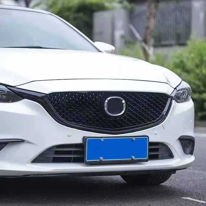 Для Mazda 6 Atenza 2017 2018 2019 высококачественная черная решетка переднего бампера из