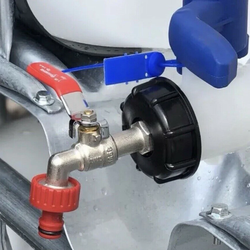 

Home Snap On Connector Hose Pipe With Brass Tap Garden Practical Adapter Accessories Tank Cap Durable Easy Install Water Butt