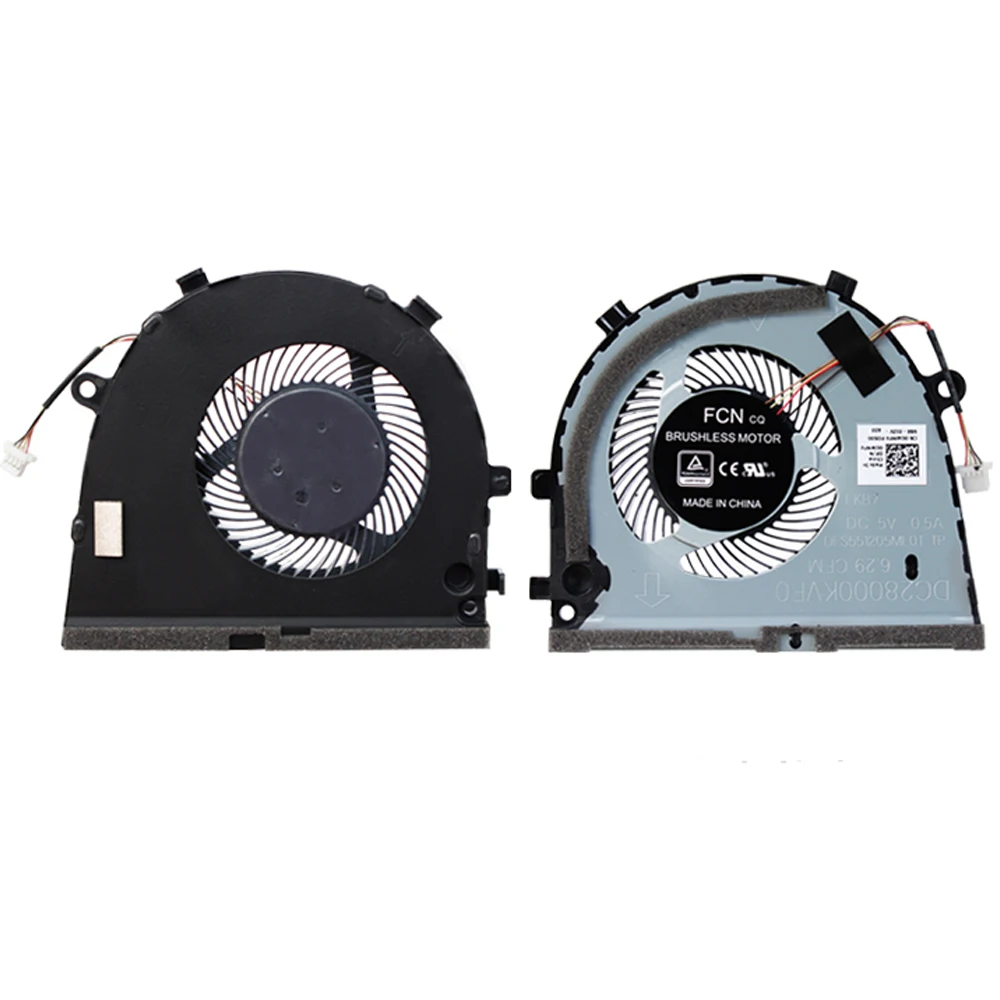 

0TJHF2 0GWMFV Computer CPU Cooling Fans for Dell G3 3579 3779 G5-5587 15 5587 GPU processor Thermal fan TJHF2 GWMFV FKB6 FKB7