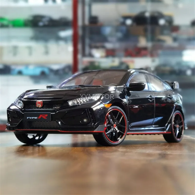 

New 1/18 LCD Models For Honda Civic Type-R FK8 2020 Diecast Model Car Kids Toys Boys Girls Gifts Display Collection ornaments