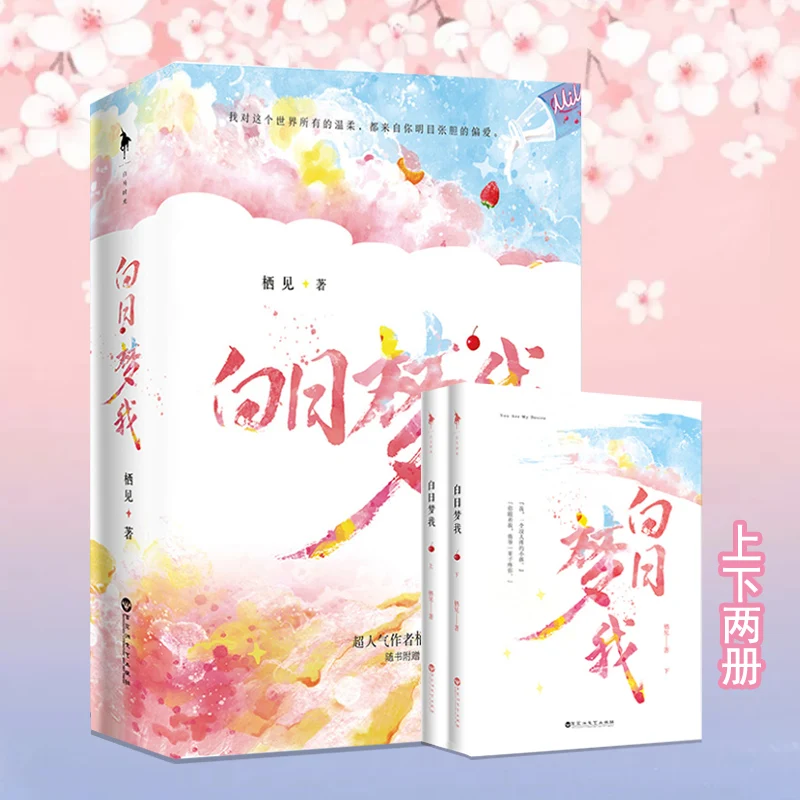 

2 Books/Set You Are My Desire Novel By Qi Jian Jinjiang High Popularity Romance Love Fiction Book Postcard Bookmark Gift