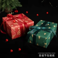 printed paper 100g thick double sided color printing kraft paper christmas holiday gift box wrapping gift wrapping paper