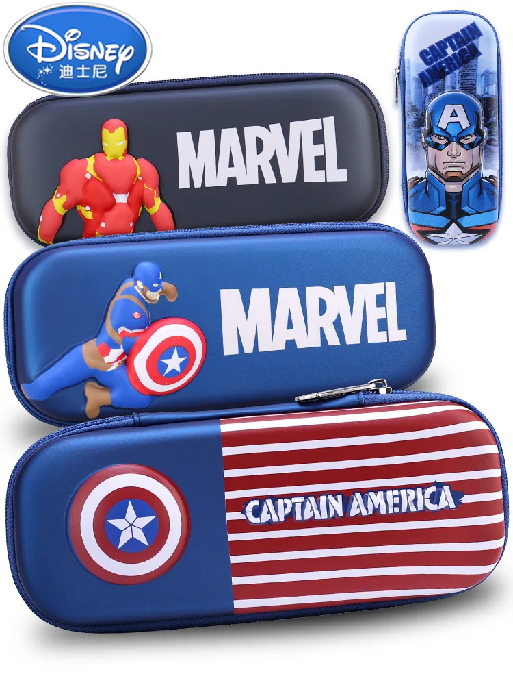 Ящик железный человек Капитан Америка студенческие принадлежности Человек-паук