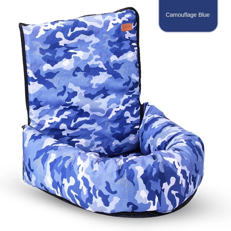 

Car Seat Universal Vehicle Armrest Box Good Pets Travel Pet Carrier Seat Nonslip Quilted Pet Carrier for Cat Dog Outdoor Travel