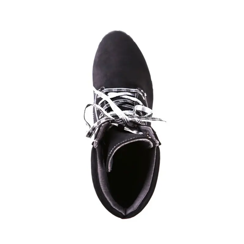 

Sexy Winter Warm Boot Women Shoes Round Toe Fashion Zipper High Low Short Boots Party Shoes Ladies Shoes