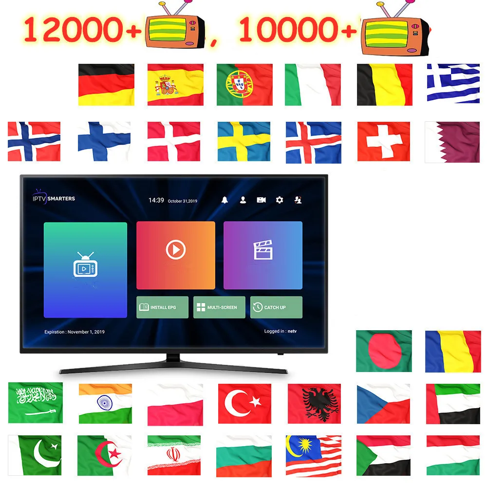 

FR IPâœ”ï¸TV OTT-PLUS TV M-3U VIP PTVâœ”ï¸S-mart TV An-droid Europe UK Belgium Morocco GERMANY SWEDEN PORTUGAL NETHERLANDS ARAB Stable