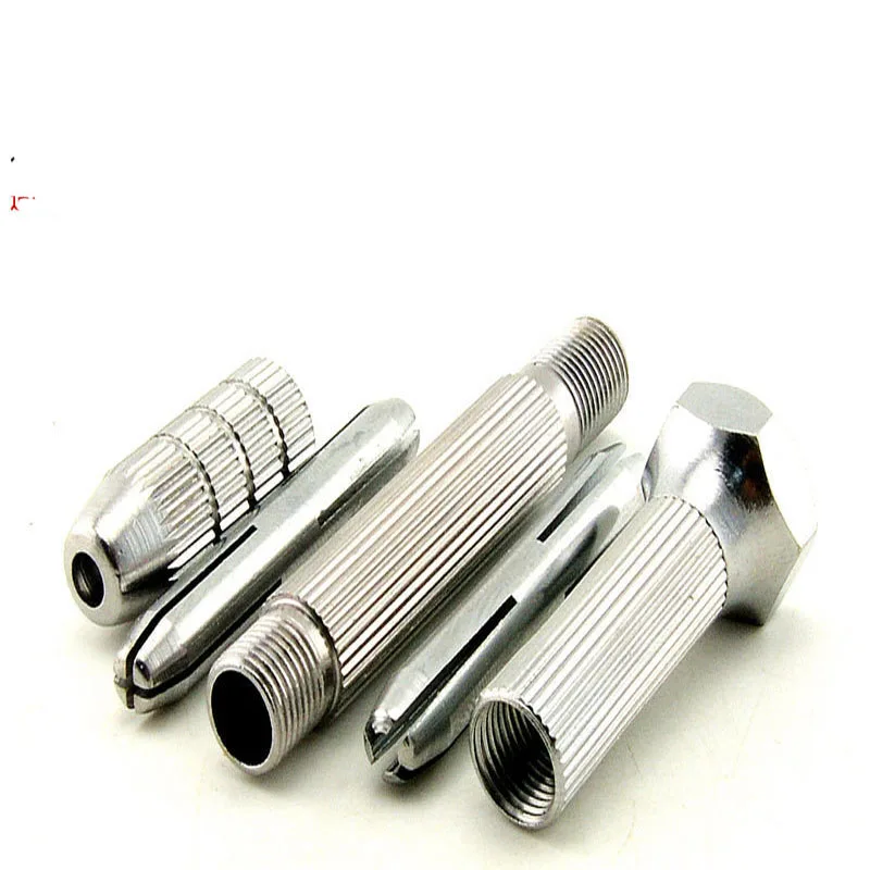 Высокое качество мини микро-алюминиевая ручная дрель с бесключевым патроном + 10