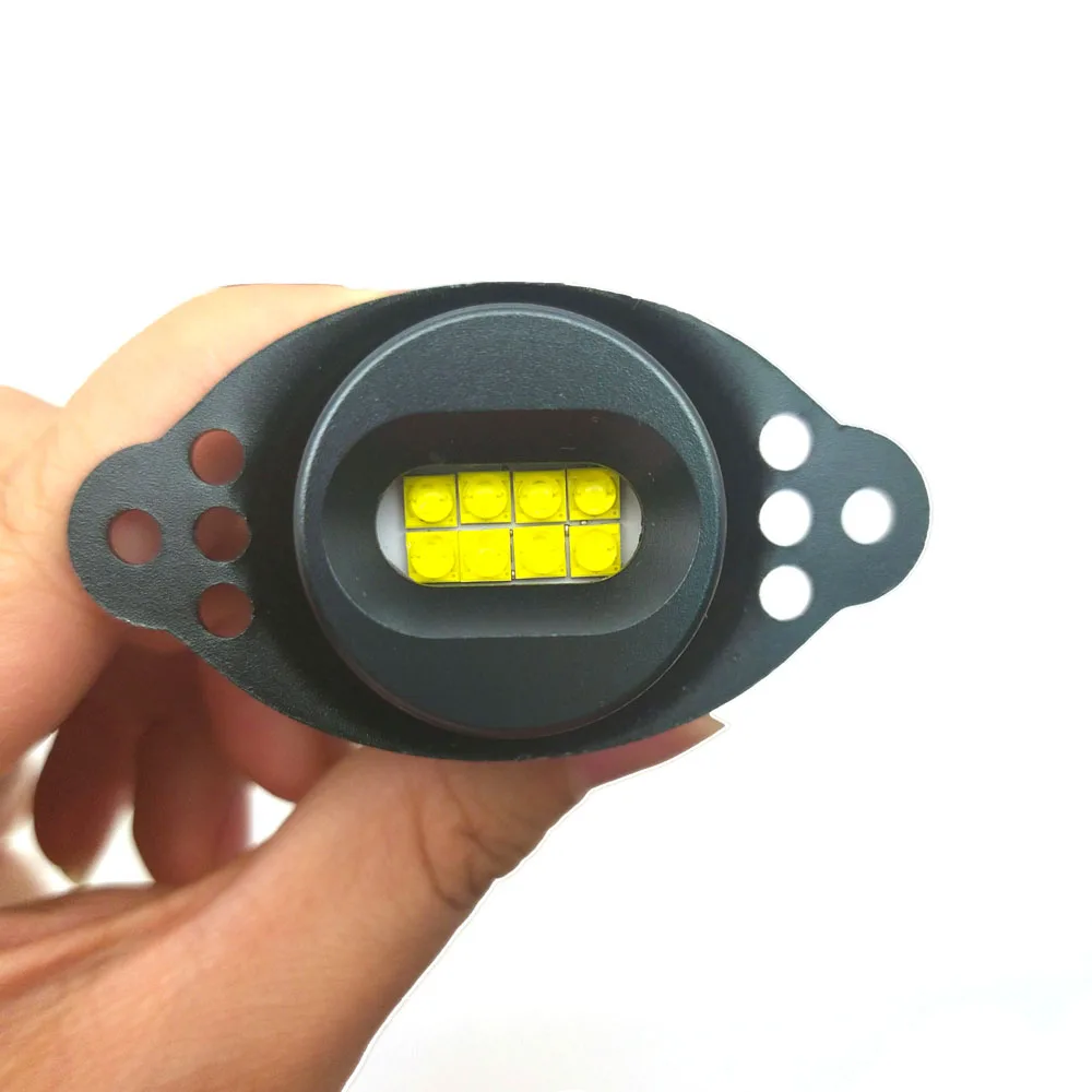 2pcs 160w LED Headlight Angel Eyes Bulb Halo Ring Lamp DRL Marker Canbus No error White For BMW E90 E91 328i 335i 2009-2011 LCI - купить по