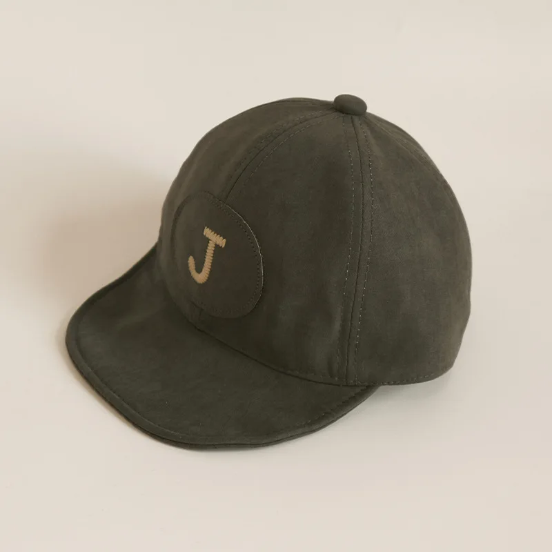 

Spring Summer Soft Cotton Baby Letter Visors Cap Toddler Baby Kids Girl Boy Adjustable Baseball Caps Children Snapback Sun Hat