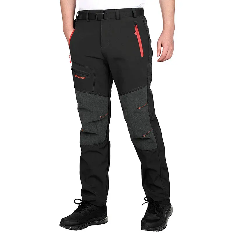 Брюки LUTU мужские зимние утепленные бархатные Мягкие штаны оверсайз