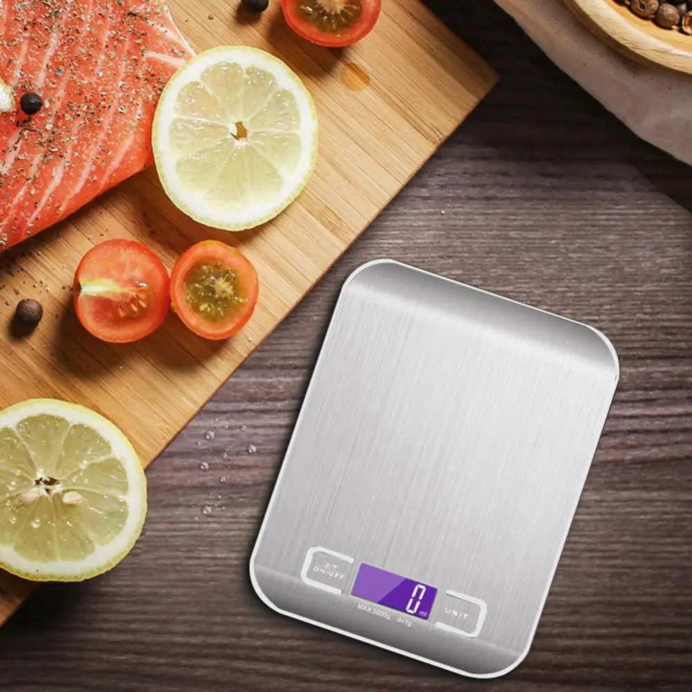

10kg Household Kitchen Scale Electronic Food Scales Diet Scales Slim LCD Digital Electronic Weighing Scale XNC Measuring Tool