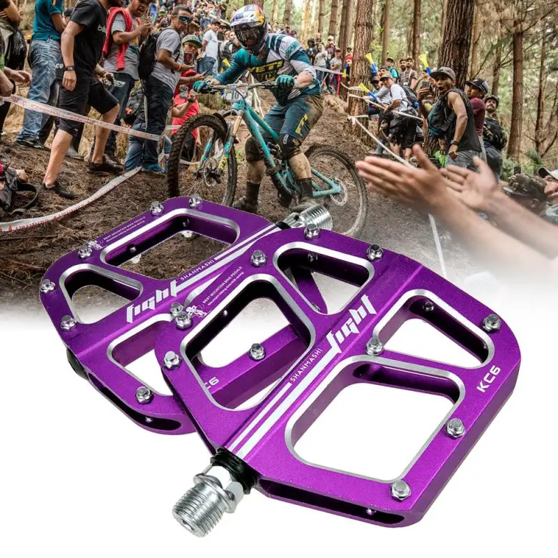 

New Universal Sealed Bearing Bicycle Flat Pedals CNC Ultralight Aluminum Pedals For MTB Road Cycling Pedal