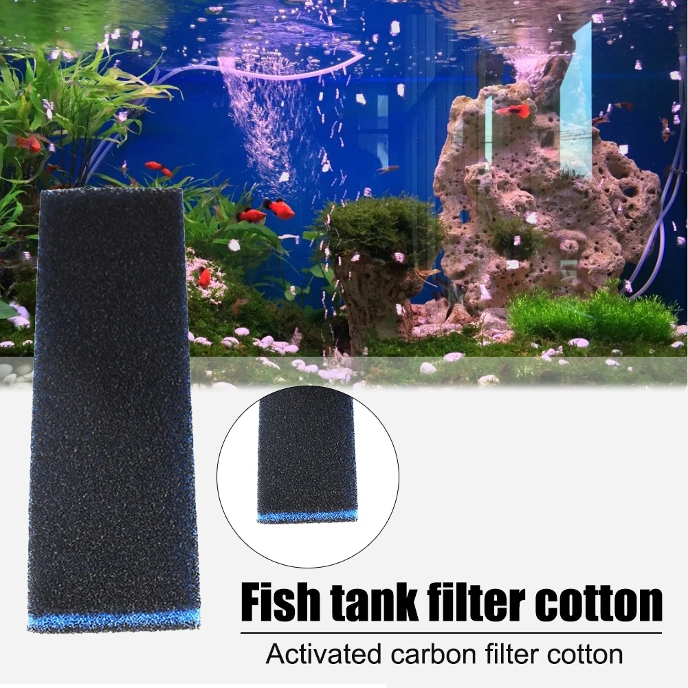 Биохимический фильтр скиммер пенопластовый аквариумный рыболовный пруд черный