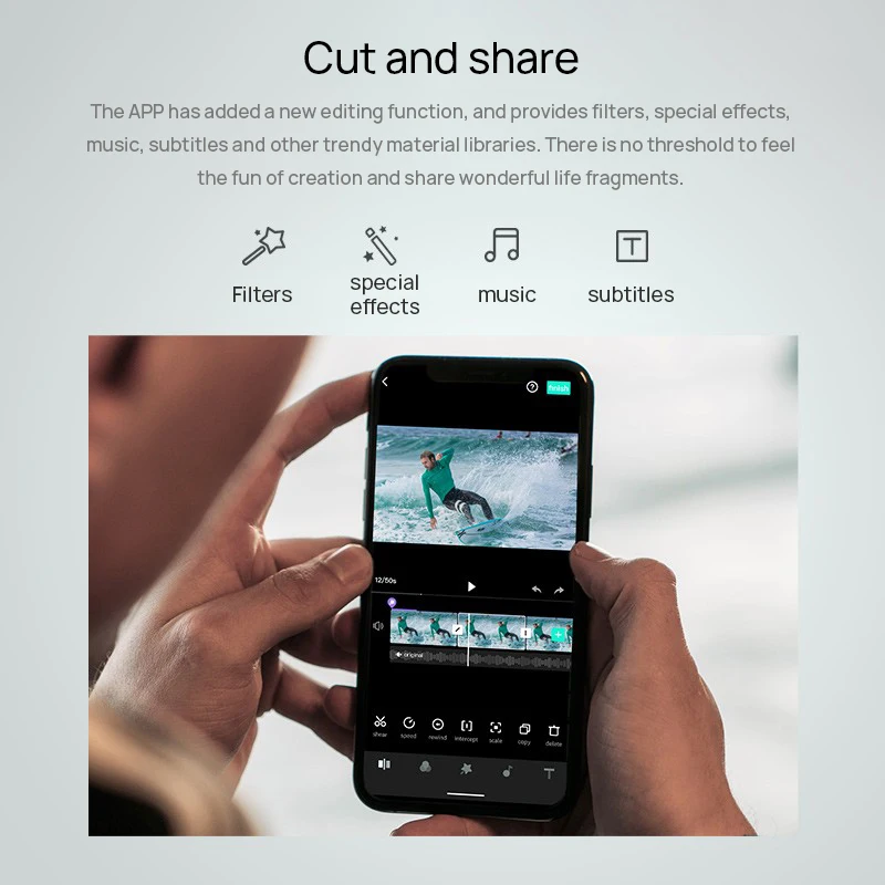 3 Axis смартфон карданный Бесщеточный Ручной Стабилизатор для телефона экшн Камера