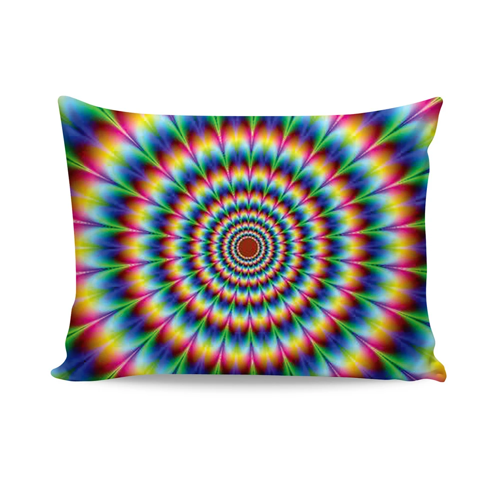 

Наволочка из полиэстера с 3d принтом в виде радуги