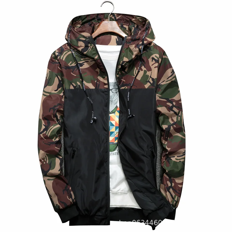 

New Korean Foreign Trade Jacket Men's Trend Camouflage Jacket Casual Men's Spring and Autumn Clothes