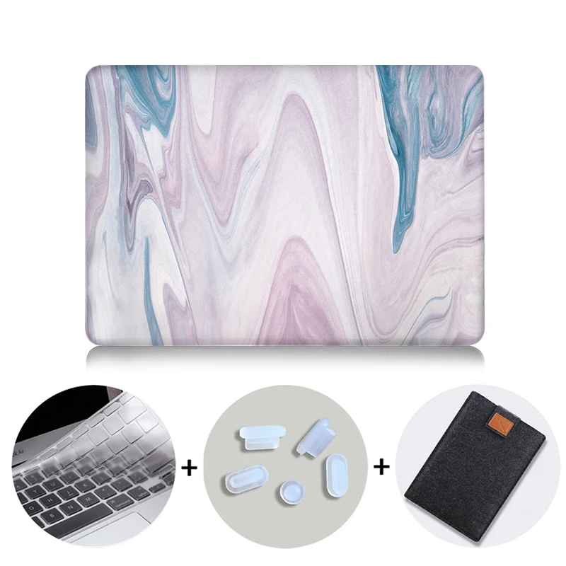 MB14 MTT Акварельная сумка для ноутбука, чехол для Macbook Air Pro retina 11 12 13 15 дюймов с сенсорной панелью, чехол для ноутбука+ чехол для клавиатуры - Цвет: MB14