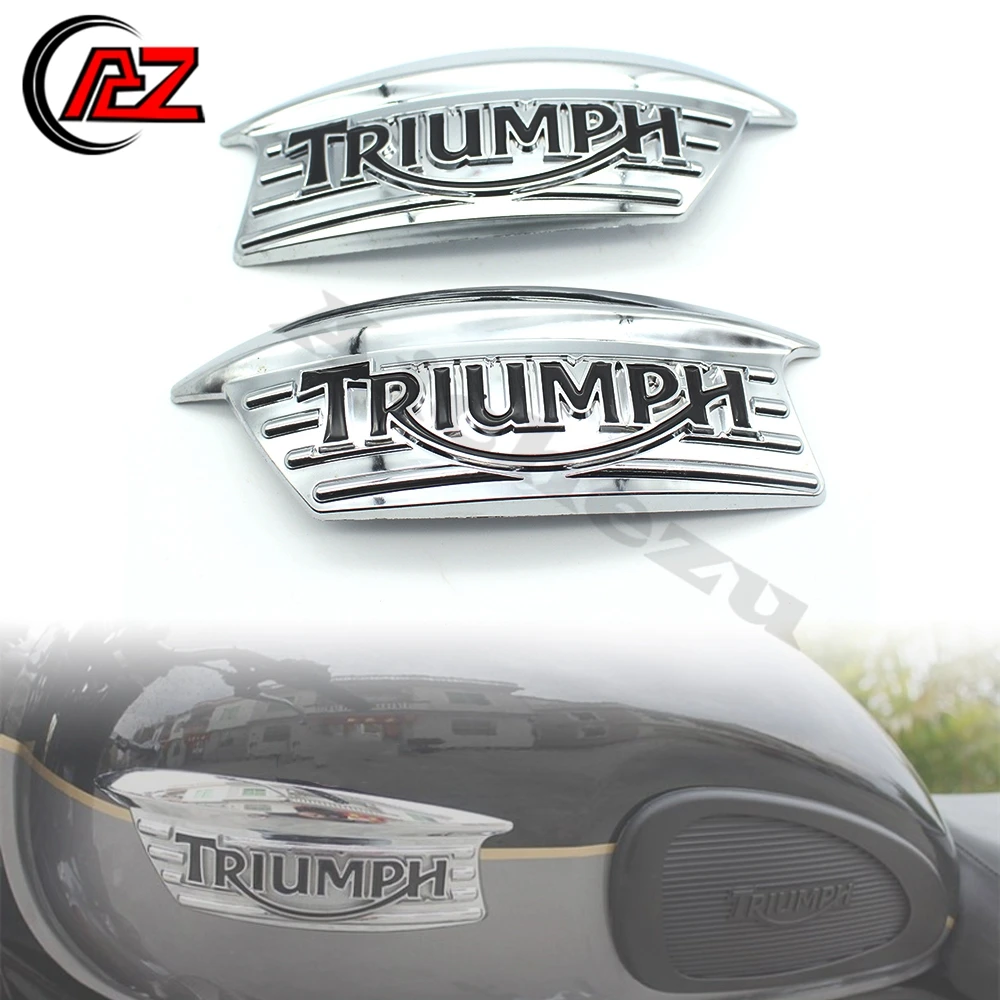 ACZ Мотоцикл 3D эмблема значок наклейка топливный бак стикер, логотип для Triumph Bonneville T100 T120 T140 650 750 скремблер Thruxton 900