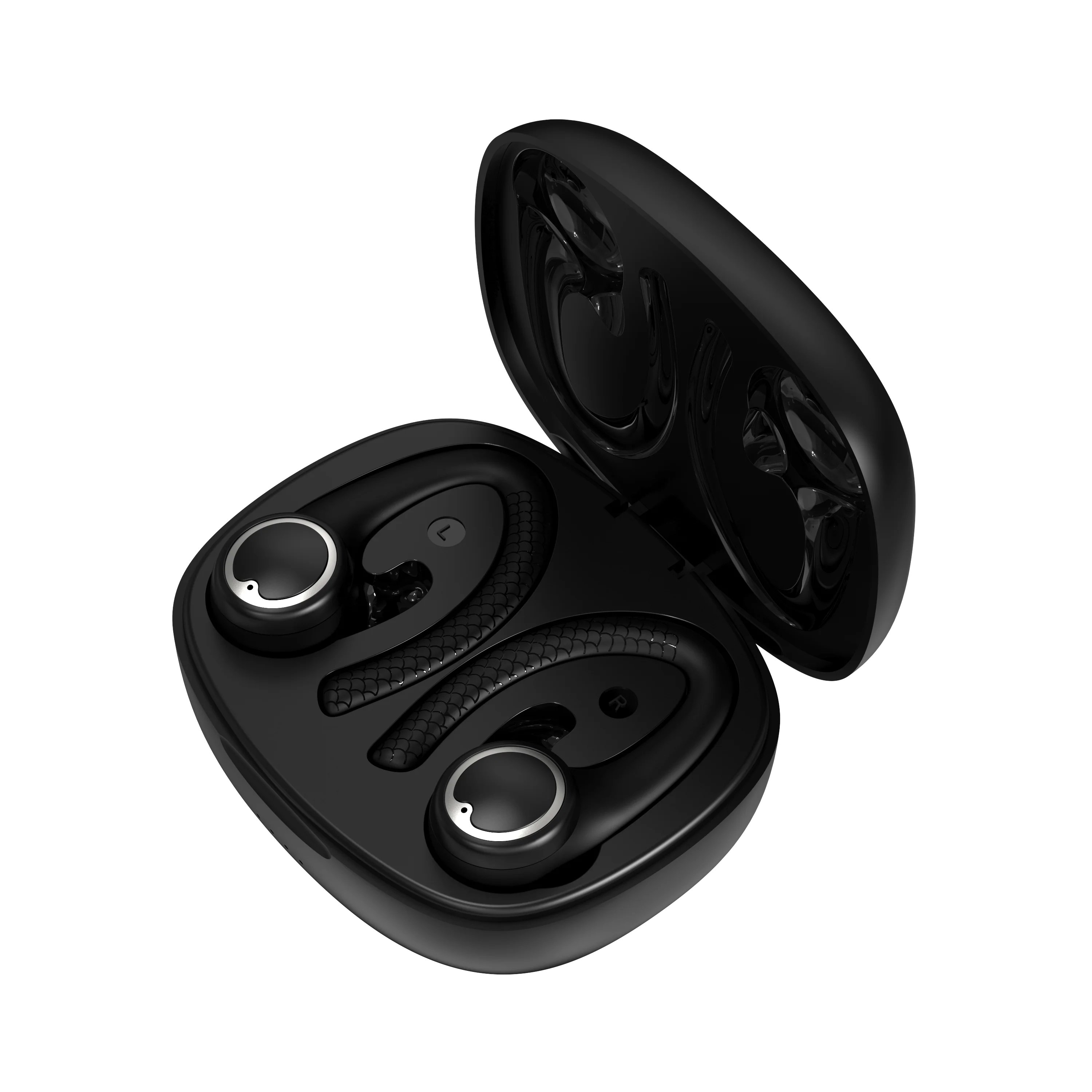

Wireless TWS Bluetooth 5.0 Music Hifi Audio High Definition Mobile Phone Ear Mounted Sports Headset Support iOS/Android Phone